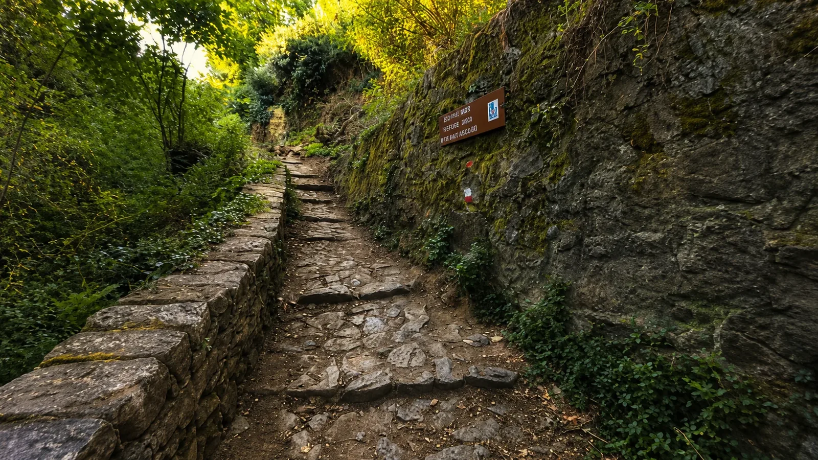 Departure from Calenzana, in the Balagne · Day 1