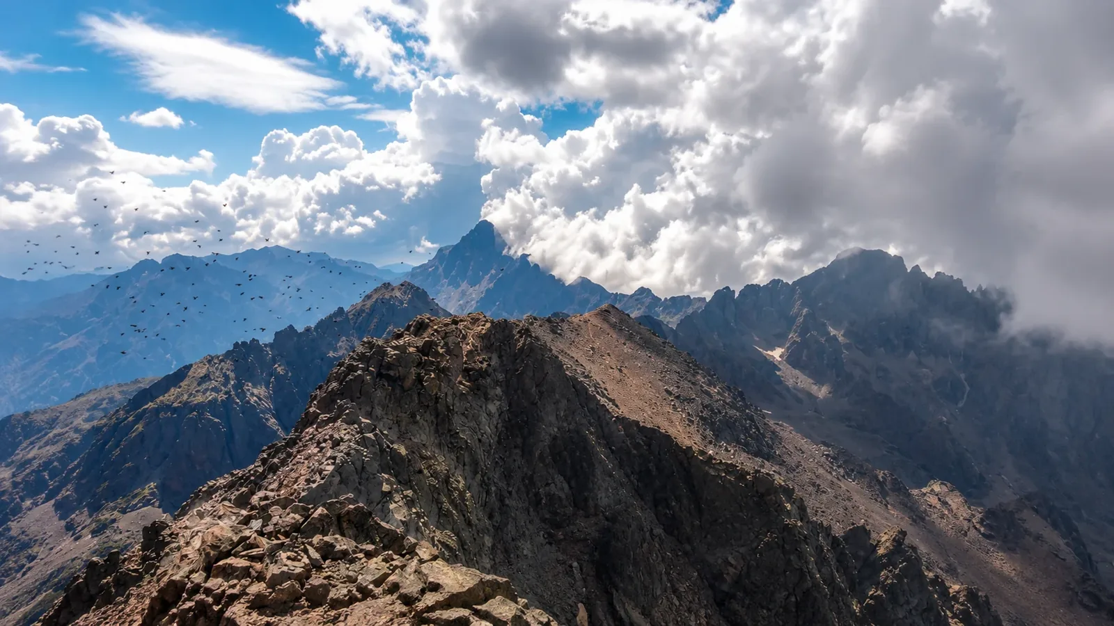 Jagged ridge of the Cinto massif · Day 4