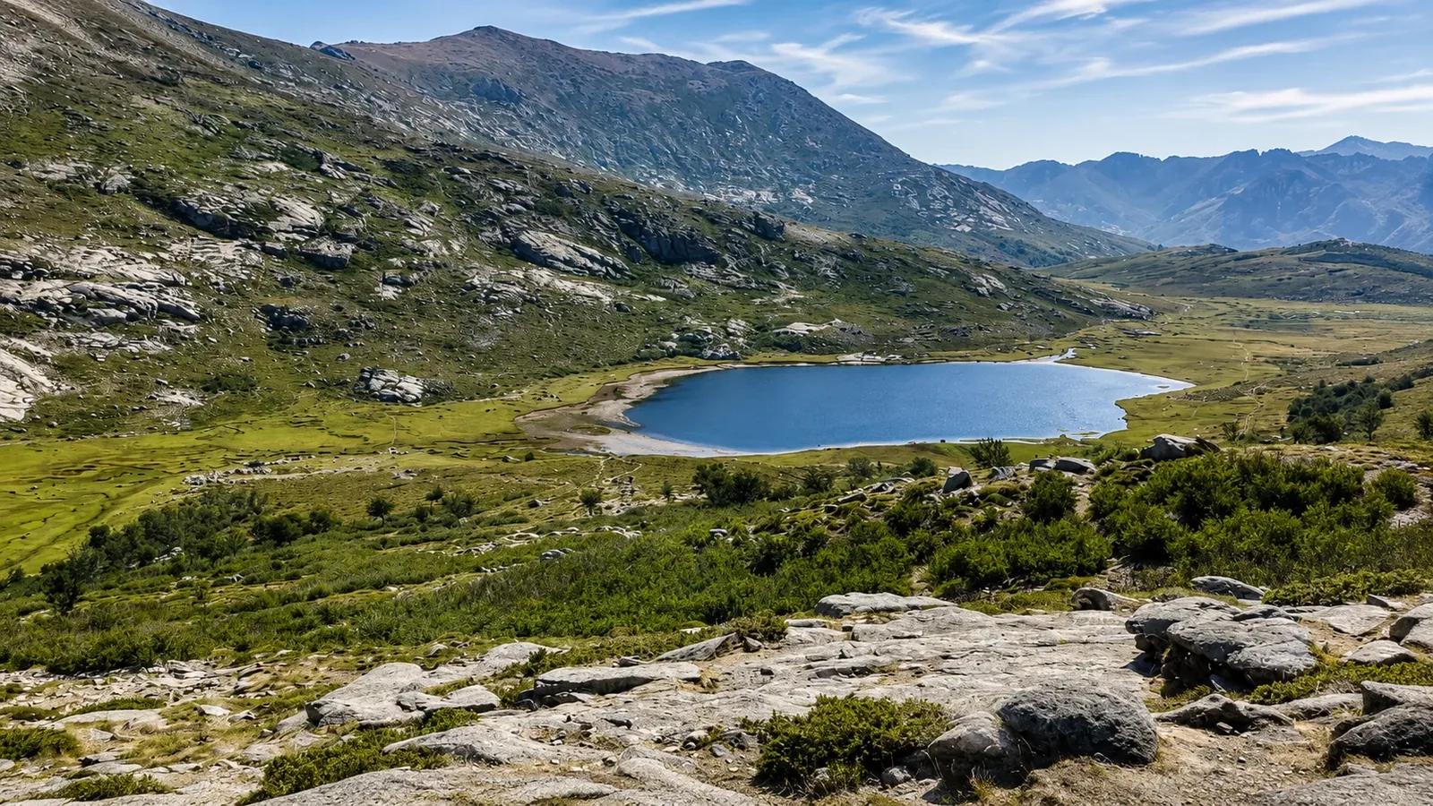Lac de Nino and its pozzines · Day 6