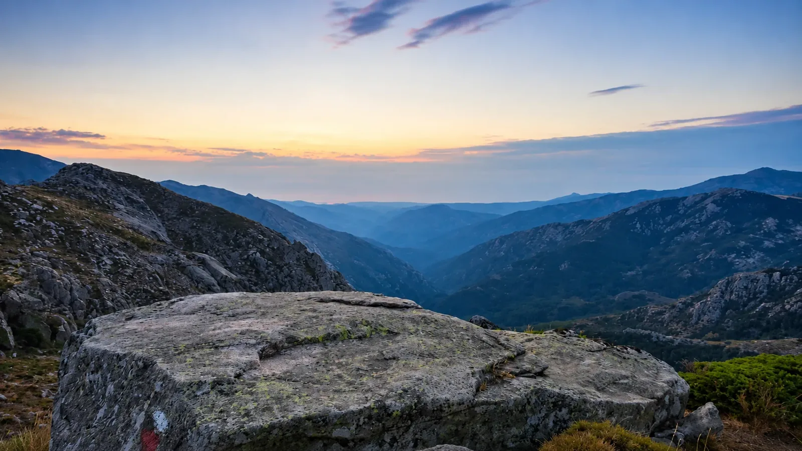 Valley at dusk · Day 10